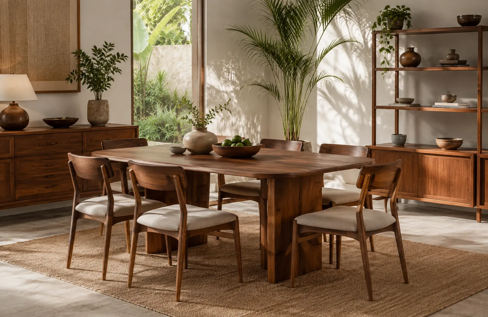 Vietnam dining tables and dining chair sets