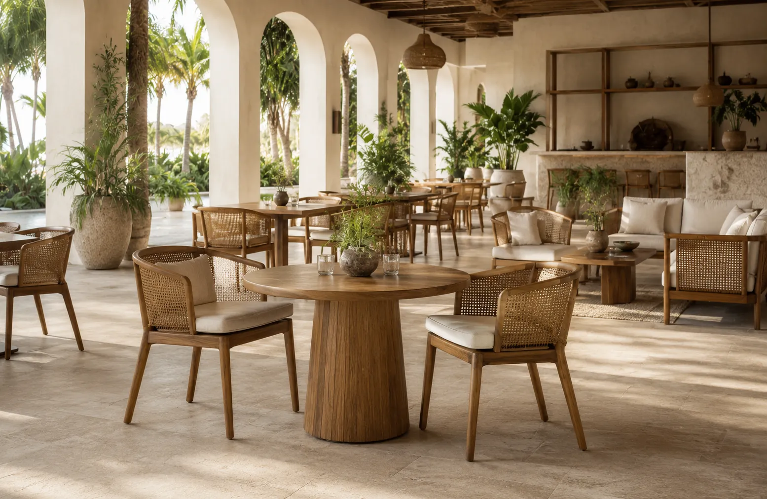 Vietnam hospitality furniture for hotel restaurant and resort projects