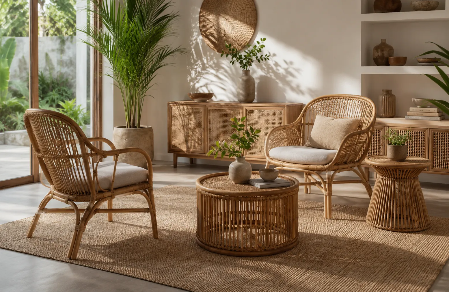 Vietnam rattan furniture products for wholesale and export
