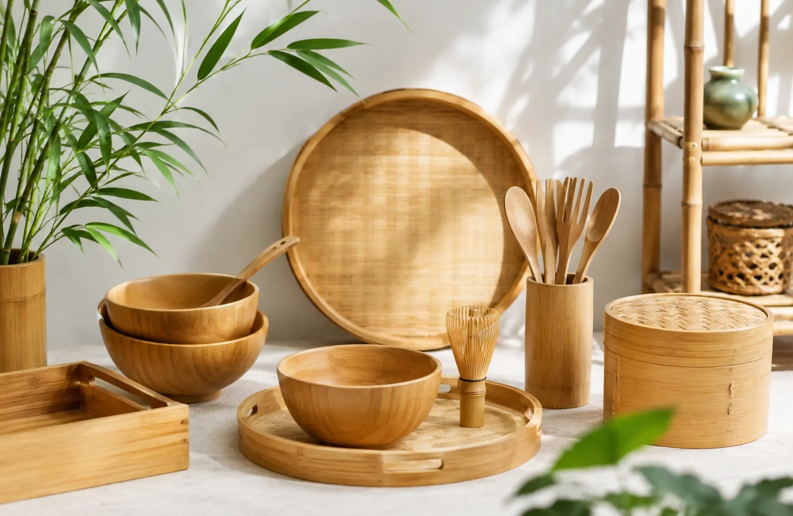 Vietnam bamboo products for home decor and export