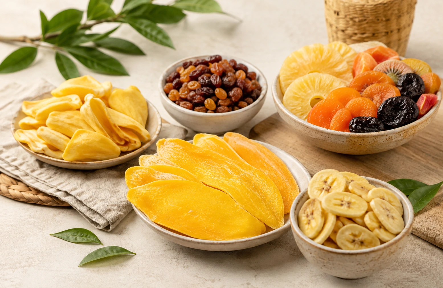 Vietnam dried fruits and processed foods for sourcing