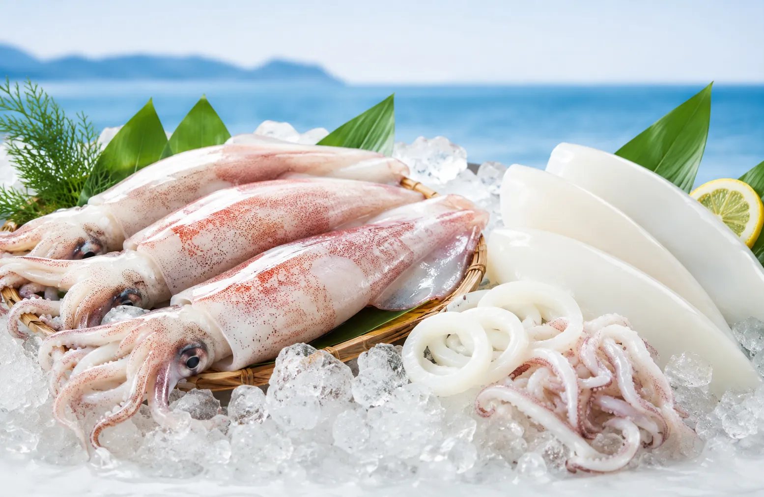 Vietnam squid products for export